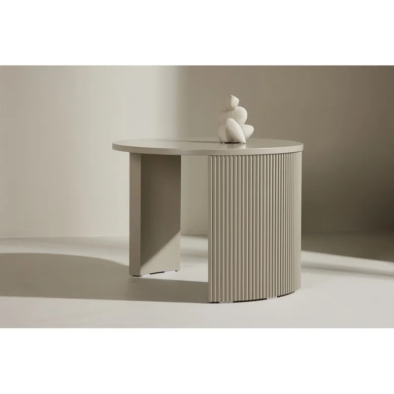 Bristol Soffbord 60 cm - Beige - Möbler - Vardagsrum - Soffbord & vardagsrumsbord - Soffbord