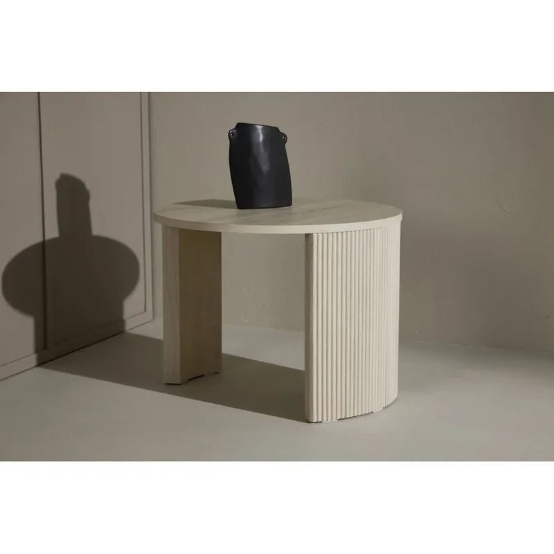 Bristol Soffbord 60 cm - Whitewash - Möbler - Vardagsrum - Soffbord & vardagsrumsbord - Soffbord