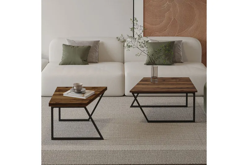 Bulskoll Soffbord 120 cm - Natur - Möbler - Vardagsrum - Soffbord & vardagsrumsbord - Satsbord