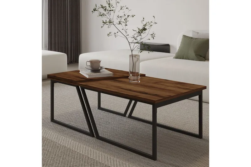 Bulskoll Soffbord 120 cm - Natur - Möbler - Vardagsrum - Soffbord & vardagsrumsbord - Satsbord