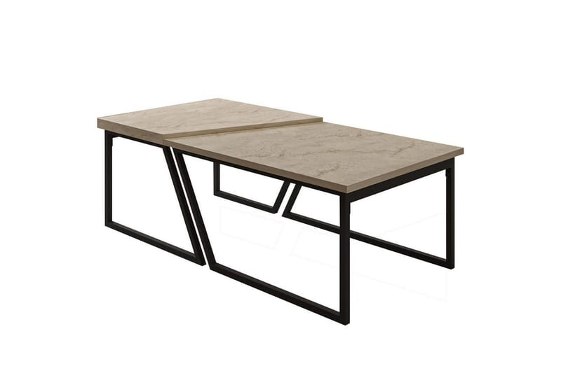 Bulskoll Soffbord 120 cm - Travertine - Möbler - Vardagsrum - Soffbord & vardagsrumsbord - Soffbord