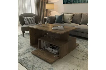 Bulvari Soffbord 90 cm - Valnöt - Möbler - Vardagsrum - Soffbord & vardagsrumsbord - Soffbord