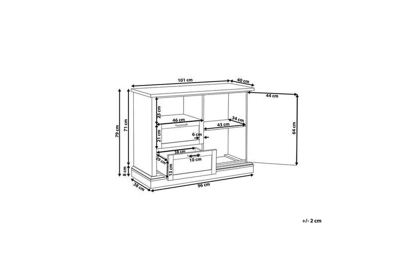 Byrå Toronto - Förvaring - Förvaringsmöbler - Skänkar & sideboards