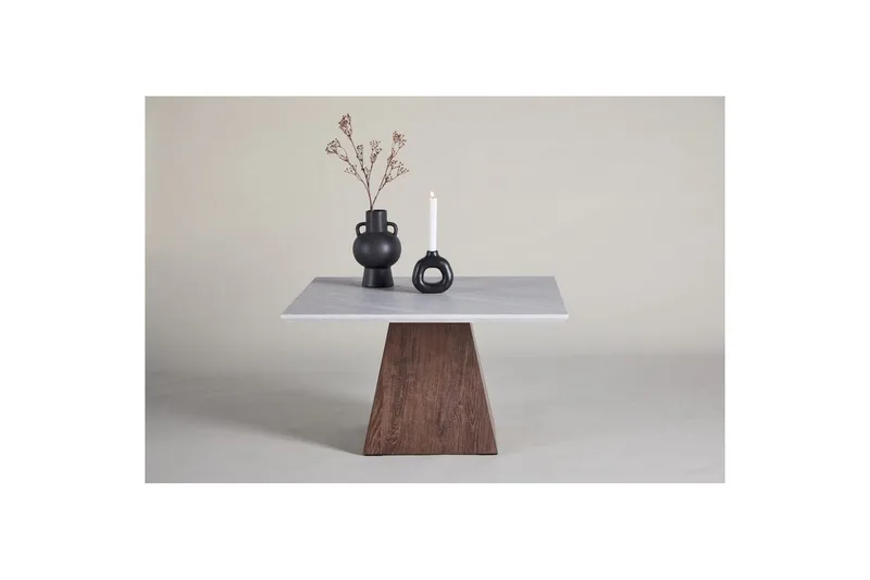 Cael Soffbord 80x80 cm - Ljusgrå - Möbler - Vardagsrum - Soffbord & vardagsrumsbord - Soffbord