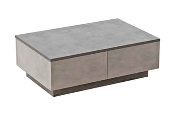 CALE Soffbord 90 cm Silver/Antracit