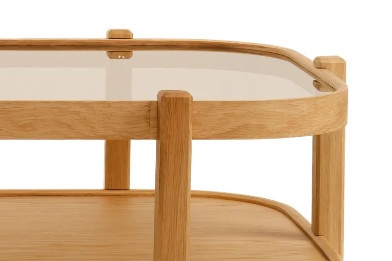 Calnor Soffbord 110x48x70 cm - Ek - Möbler - Vardagsrum - Soffbord & vardagsrumsbord - Soffbord