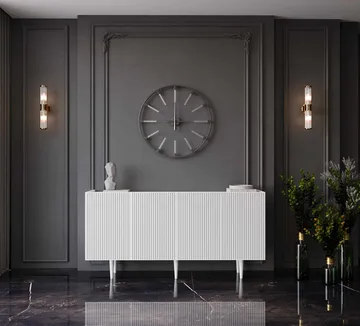 Capella Konsolbord 140x60x40 cm - Vit - Möbler - Vardagsrum - Soffbord & vardagsrumsbord - Avlastningsbord & konsolbord
