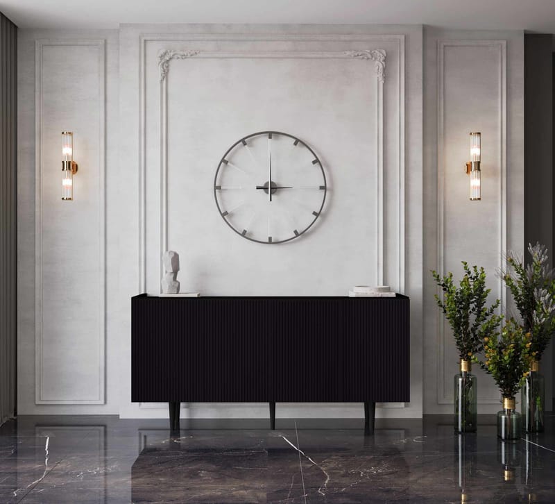 Capella Konsolbord 160x60x40 cm - Svart - Möbler - Vardagsrum - Soffbord & vardagsrumsbord - Avlastningsbord & konsolbord