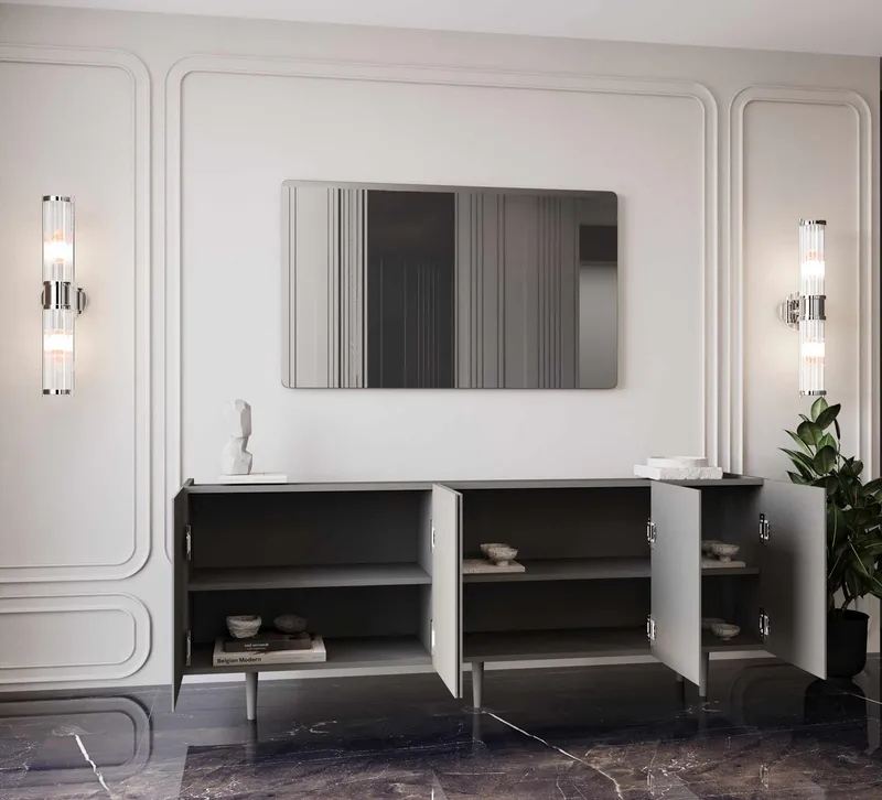 Capella Konsolbord 200x60x40 cm - Grå - Möbler - Vardagsrum - Soffbord & vardagsrumsbord - Avlastningsbord & konsolbord