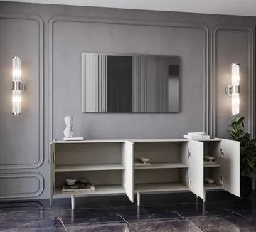 Capella Konsolbord 200x60x40 cm - Sandsten - Möbler - Vardagsrum - Soffbord & vardagsrumsbord - Avlastningsbord & konsolbord