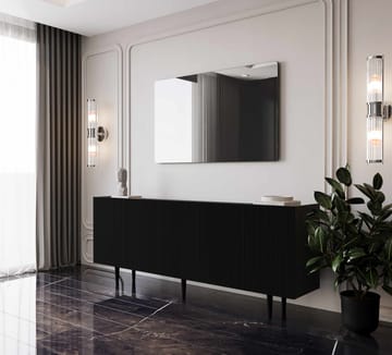 Capella Konsolbord 200x60x40 cm - Svart - Möbler - Vardagsrum - Soffbord & vardagsrumsbord - Avlastningsbord & konsolbord