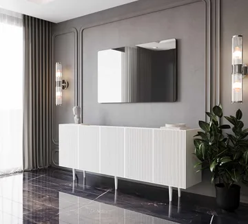 Capella Konsolbord 200x60x40 cm - Vit - Möbler - Vardagsrum - Soffbord & vardagsrumsbord - Avlastningsbord & konsolbord