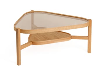 Capella Soffbord 95x48x95 cm - Ek transparent - Möbler - Vardagsrum - Soffbord & vardagsrumsbord - Soffbord