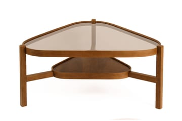 Capella Soffbord 95x48x95 cm - Valnöt - Möbler - Vardagsrum - Soffbord & vardagsrumsbord - Soffbord