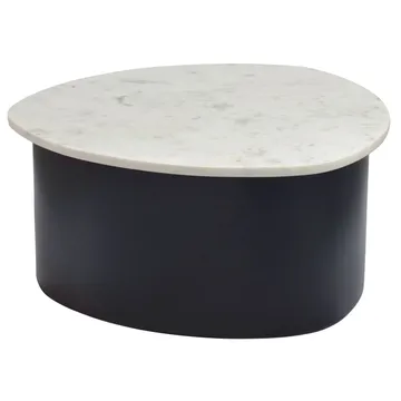 Cedrik Soffbord med marmorskiva - vit / svart - Möbler - Vardagsrum - Soffbord & vardagsrumsbord - Soffbord