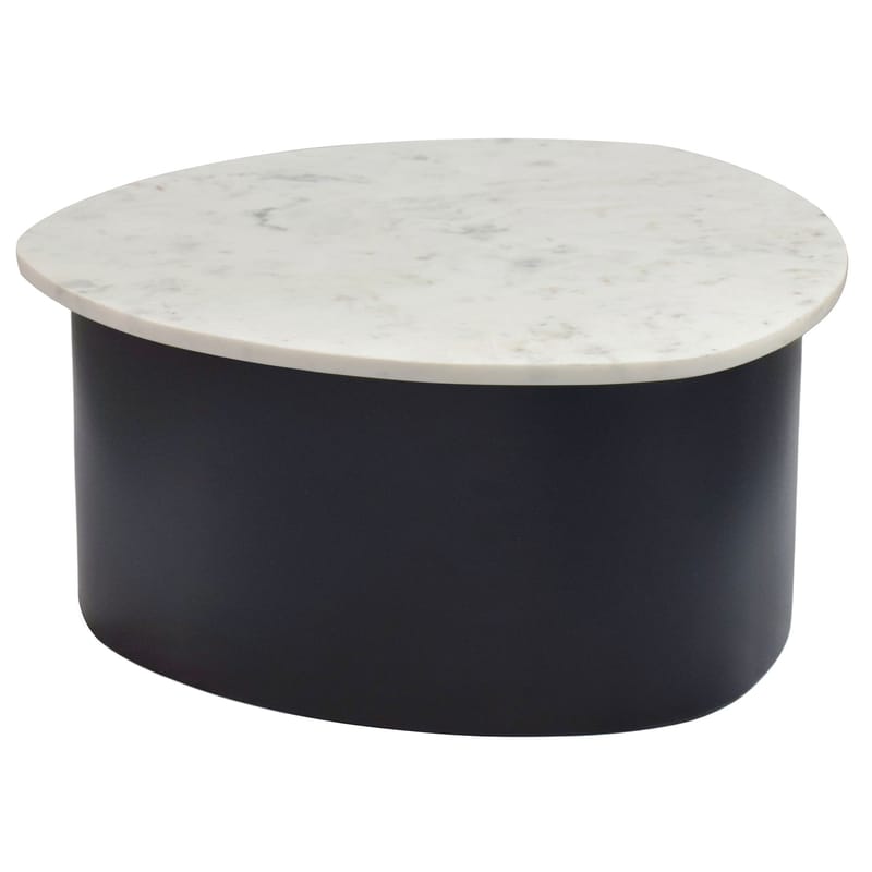 Cedrik Soffbord med marmorskiva - vit / svart - Möbler - Vardagsrum - Soffbord & vardagsrumsbord - Soffbord