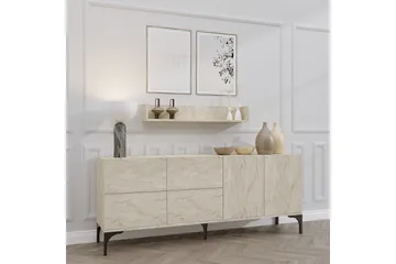 Cerreta Konsollbord 180 cm - Beige - Möbler - Vardagsrum - Soffbord & vardagsrumsbord - Avlastningsbord & konsolbord