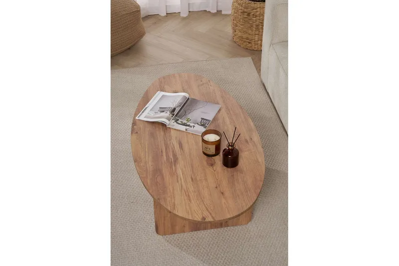 Ceyra Soffbord 120 cm - Beige - Möbler - Vardagsrum - Soffbord & vardagsrumsbord - Soffbord