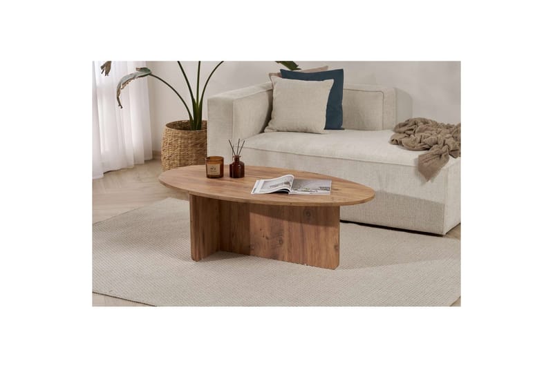Ceyra Soffbord 120 cm - Beige - Möbler - Vardagsrum - Soffbord & vardagsrumsbord - Soffbord