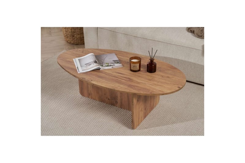 Ceyra Soffbord 120 cm - Beige - Möbler - Vardagsrum - Soffbord & vardagsrumsbord - Soffbord