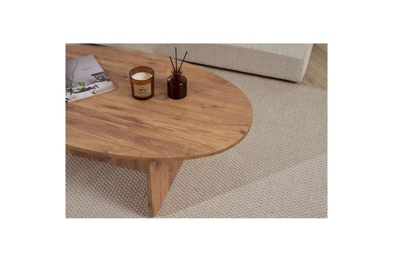 Ceyra Soffbord 120 cm - Beige - Möbler - Vardagsrum - Soffbord & vardagsrumsbord - Soffbord