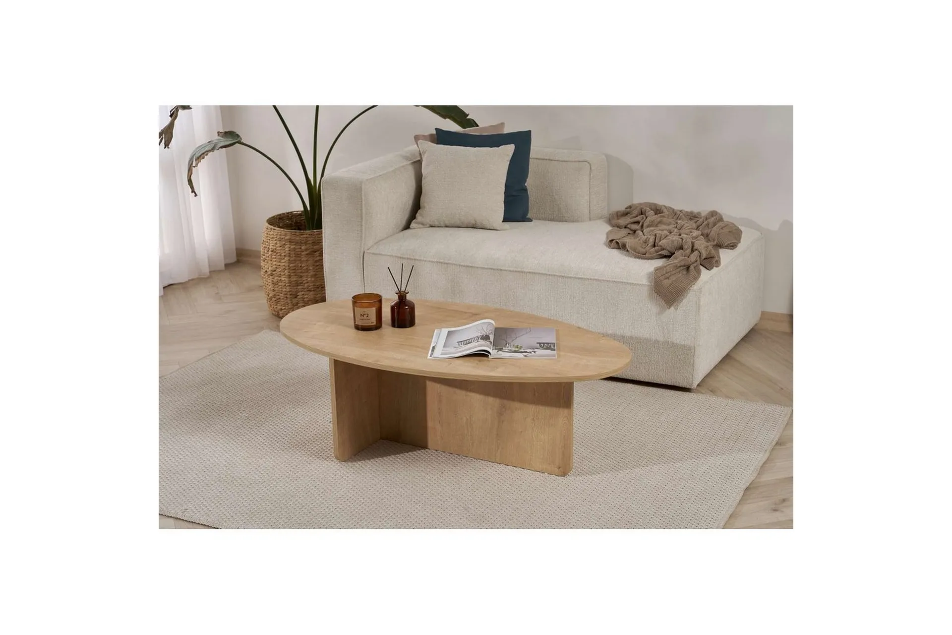 ceyra soffbord 120 cm - oak