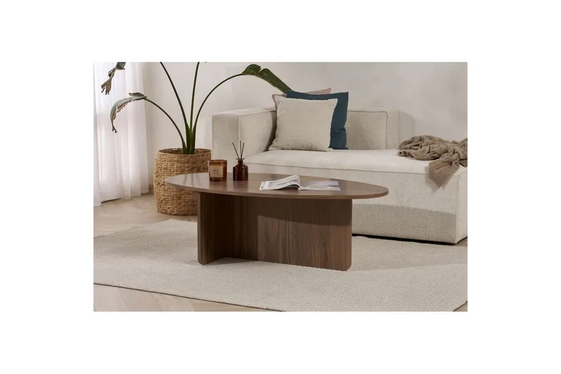 Ceyra Soffbord 120 cm - Valnöt - Möbler - Vardagsrum - Soffbord & vardagsrumsbord - Soffbord