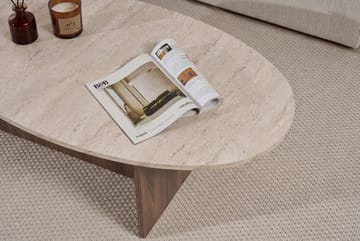 Ceyra Soffbord 120x40x65 cm - Travertine Walnut - Möbler - Vardagsrum - Soffbord & vardagsrumsbord - Soffbord