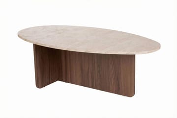 Ceyra Soffbord 120x40x65 cm - Travertine Walnut - Möbler - Vardagsrum - Soffbord & vardagsrumsbord - Soffbord