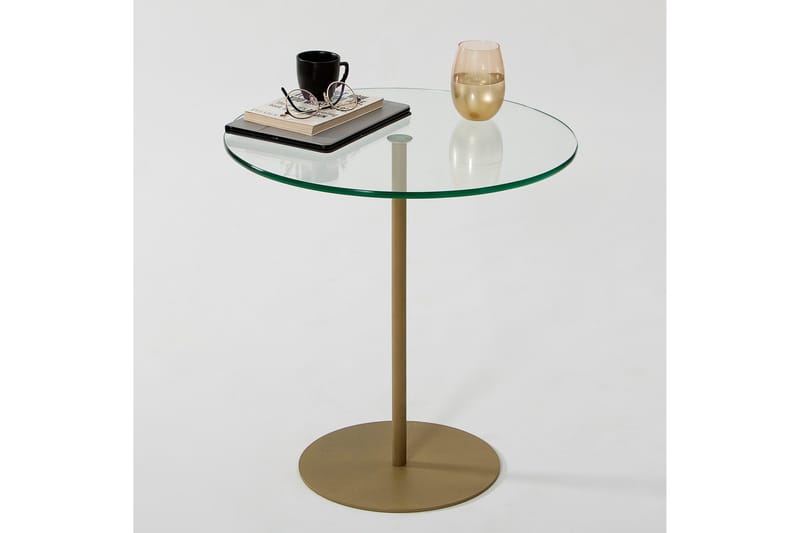 Chill-Out Sidobord 50x50 cm Guld - Hanah Home - Möbler - Vardagsrum - Soffbord & vardagsrumsbord - Sidobord & lampbord