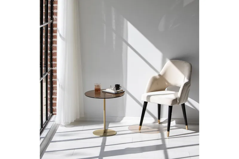 Chill-Out Sidobord 50x50 cm Guld/Brons, Hanah Home