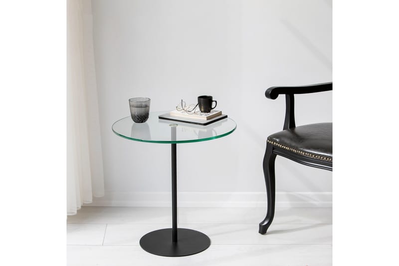 Chill-Out Sidobord 50x50 cm Svart - Hanah Home - Möbler - Vardagsrum - Soffbord & vardagsrumsbord - Sidobord & lampbord