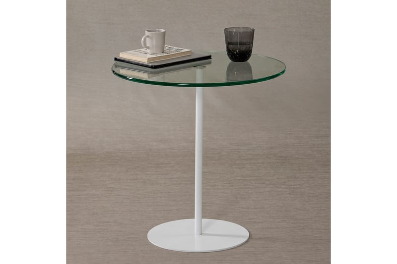 Chill-Out Sidobord 50x50 cm Vit - Hanah Home - Möbler - Vardagsrum - Soffbord & vardagsrumsbord - Sidobord & lampbord