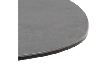 Cimino Ovalt Soffbord 100 cm i Keramik med Metallunderrede - Mörkgrå - Möbler - Vardagsrum - Soffbord & vardagsrumsbord - Soffbord