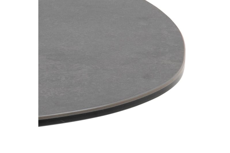 Cimino Ovalt Soffbord 100 cm i Keramik med Metallunderrede - Mörkgrå - Möbler - Vardagsrum - Soffbord & vardagsrumsbord - Soffbord