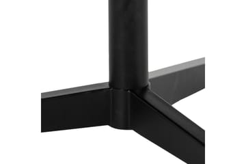 Cimino Ovalt Soffbord 84 cm i Keramik med Metallunderrede - Mörkgrå - Möbler - Vardagsrum - Soffbord & vardagsrumsbord - Soffbord