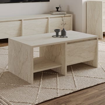 Crala Soffbord 90x35x45 cm - Travertin - Möbler - Vardagsrum - Soffbord & vardagsrumsbord - Soffbord