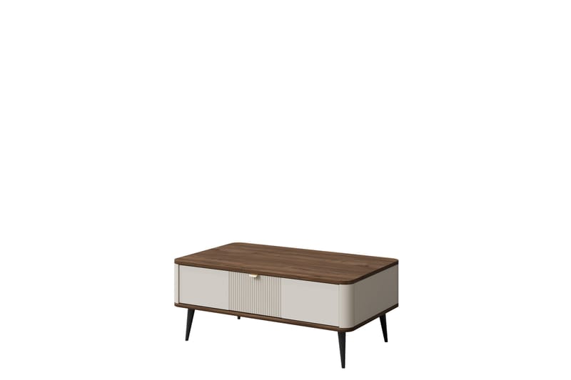 Cucina Soffbord 100 cm - Beige/Brun - Möbler - Vardagsrum - Soffbord & vardagsrumsbord - Soffbord