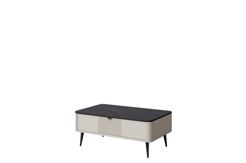 Cucina Soffbord 100 cm - Beige/Grå - Möbler - Vardagsrum - Soffbord & vardagsrumsbord - Soffbord