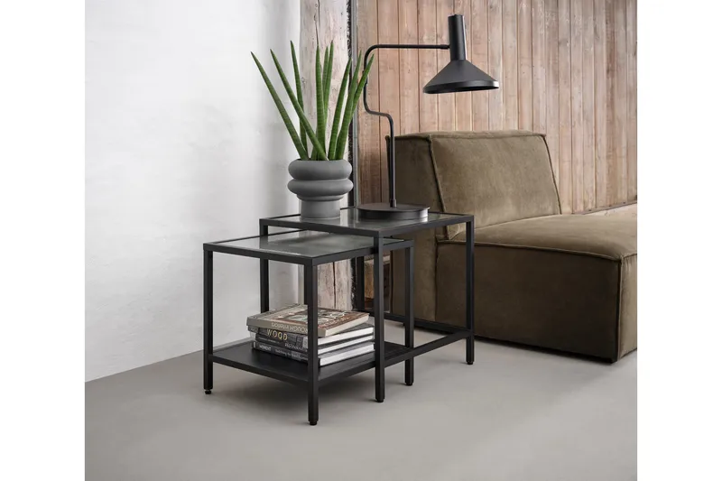 Cyan Soffbord 50 cm - Svart - Möbler - Vardagsrum - Soffbord & vardagsrumsbord - Satsbord