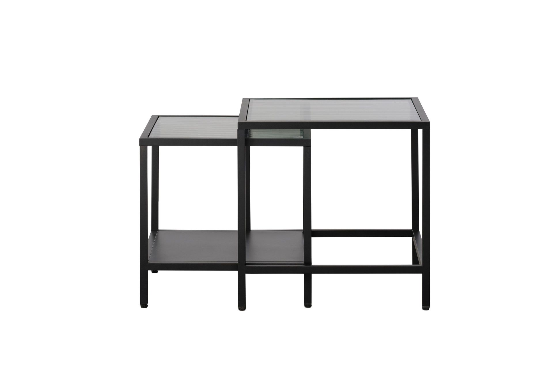 cyan soffbord 50 cm - svart