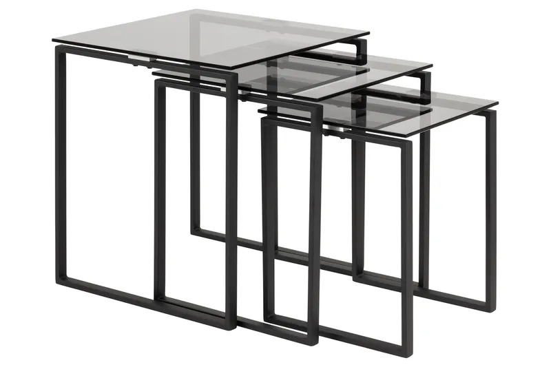 Cynthia Satsbord - Grå - Möbler - Vardagsrum - Soffbord & vardagsrumsbord - Satsbord