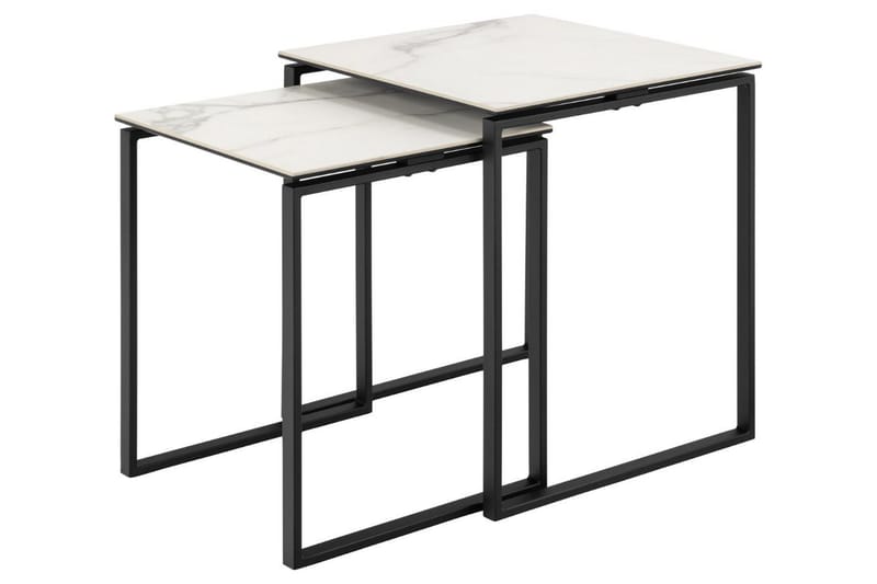 Cynthia Soffbord 50 cm - Vit - Möbler - Vardagsrum - Soffbord & vardagsrumsbord - Soffbord
