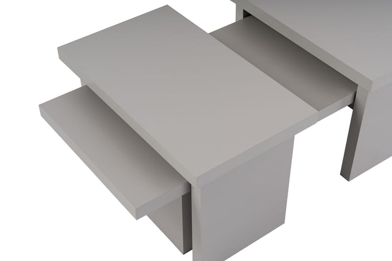 Dabi Soffbord 110x45 cm - Ljusgrå - Möbler - Vardagsrum - Soffbord & vardagsrumsbord - Satsbord