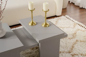 Dabi Soffbord 110x45 cm - Ljusgrå - Möbler - Vardagsrum - Soffbord & vardagsrumsbord - Satsbord