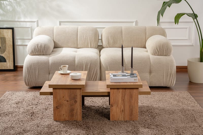 Dabi Soffbord 110x45 cm - Trä - Möbler - Vardagsrum - Soffbord & vardagsrumsbord - Satsbord