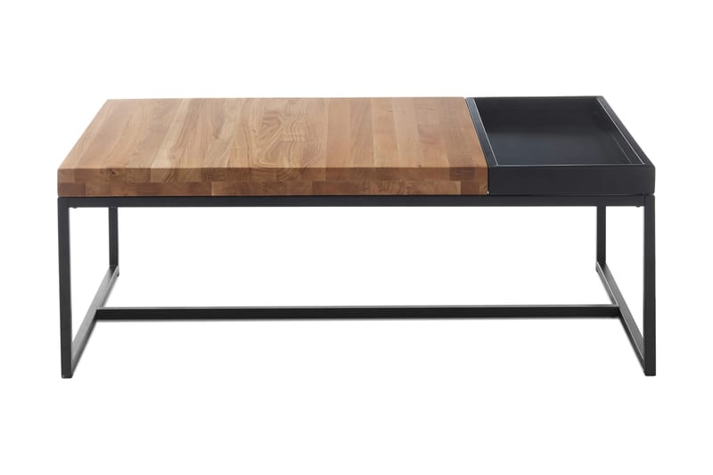 DAGHLIAN Soffbord 107 cm Ek/Svart - Bord - Soffbord