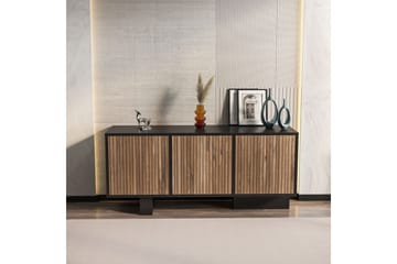 Dargaville Konsollbord 150 cm - Svart/Valnöt - Förvaring - Förvaringsmöbler - Skänkar & sideboards