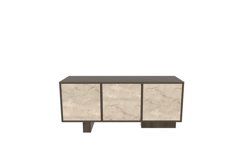 Dargaville Konsollbord 150 cm - Valnöt/Travertine - Möbler - Vardagsrum - Soffbord & vardagsrumsbord - Avlastningsbord & konsolbord