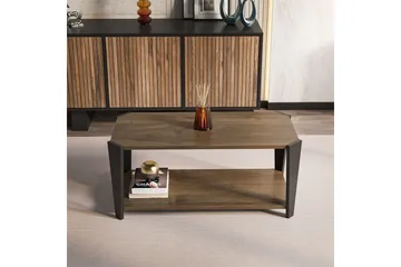 Dargaville Soffbord 91 cm - Valnöt/Svart - Möbler - Vardagsrum - Soffbord & vardagsrumsbord - Soffbord